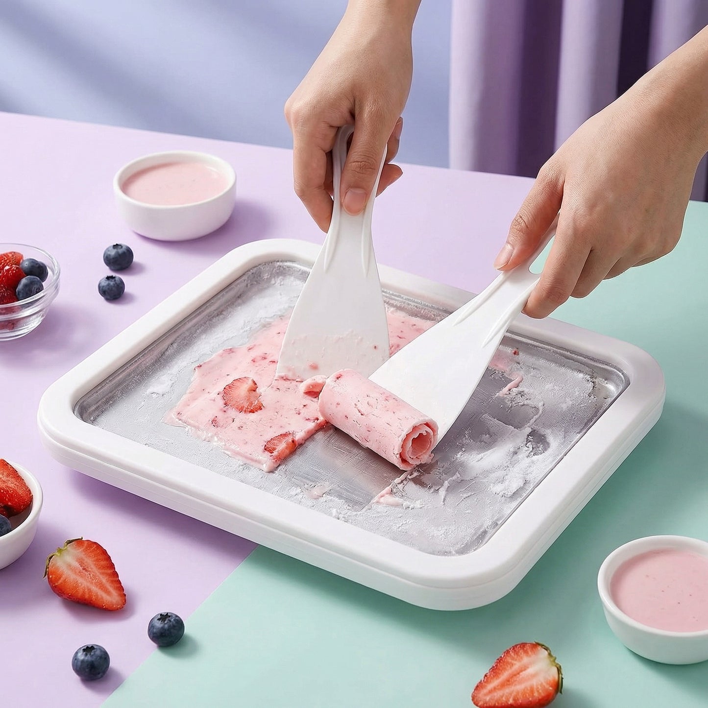 The Ice Cream Roller Kit — Make Rolled Ice Cream At Home + Free Recipe eBook