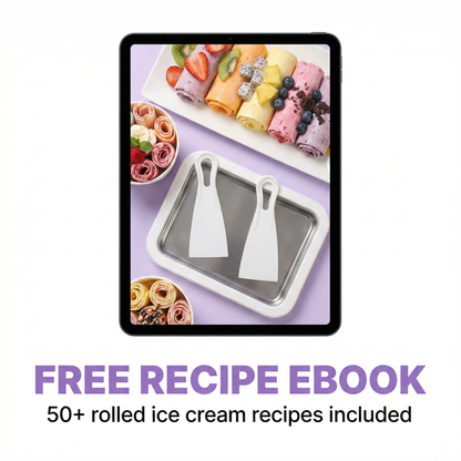 The Ice Cream Roller Kit — Make Rolled Ice Cream At Home + Free Recipe eBook